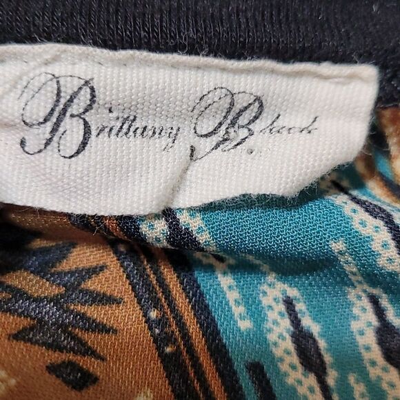 Brittany Black western style top - Picture 5 of 5